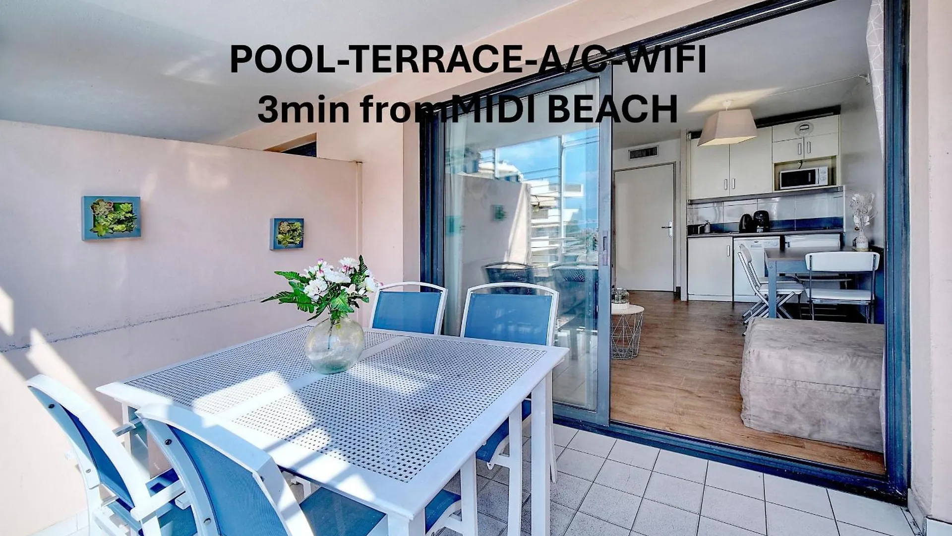 Agreable 2 Pieces Avec Piscine A1B235 Apartment Cannes